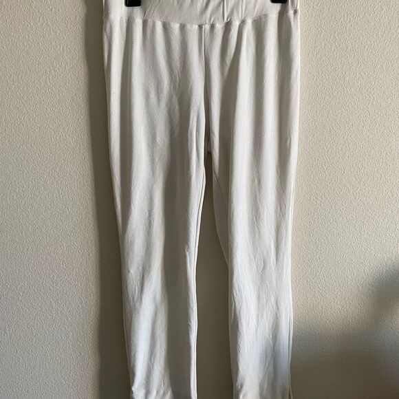 Eileen Fisher | Bone Stretch Crepe Ankle Dress Pant - Picture 4 of 6